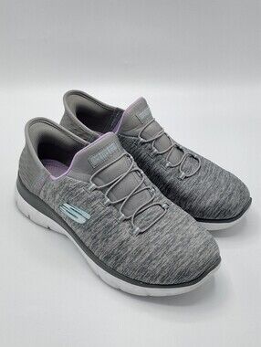 Skechers Women's Slip-ins Summits Dazzling Haze Sneaker Shoe Style 149937 Size 9